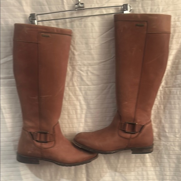Dubarry of Ireland Tan Over the Knee Boots Equestrian Style - Picture 1 of 8